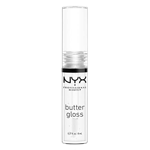 Lip gloss offers quick shine boosts for any look.