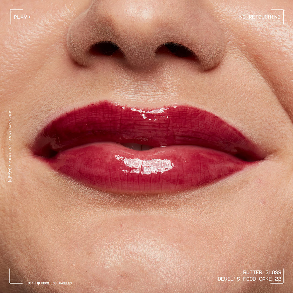 NYX Devils Food Cake deep plum shade, ideal for evening looks.