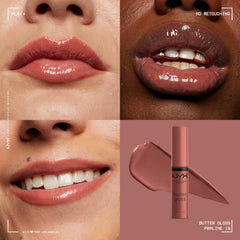 Praline on lips delivers sheer to medium coverage with kissable, comfortable wear.