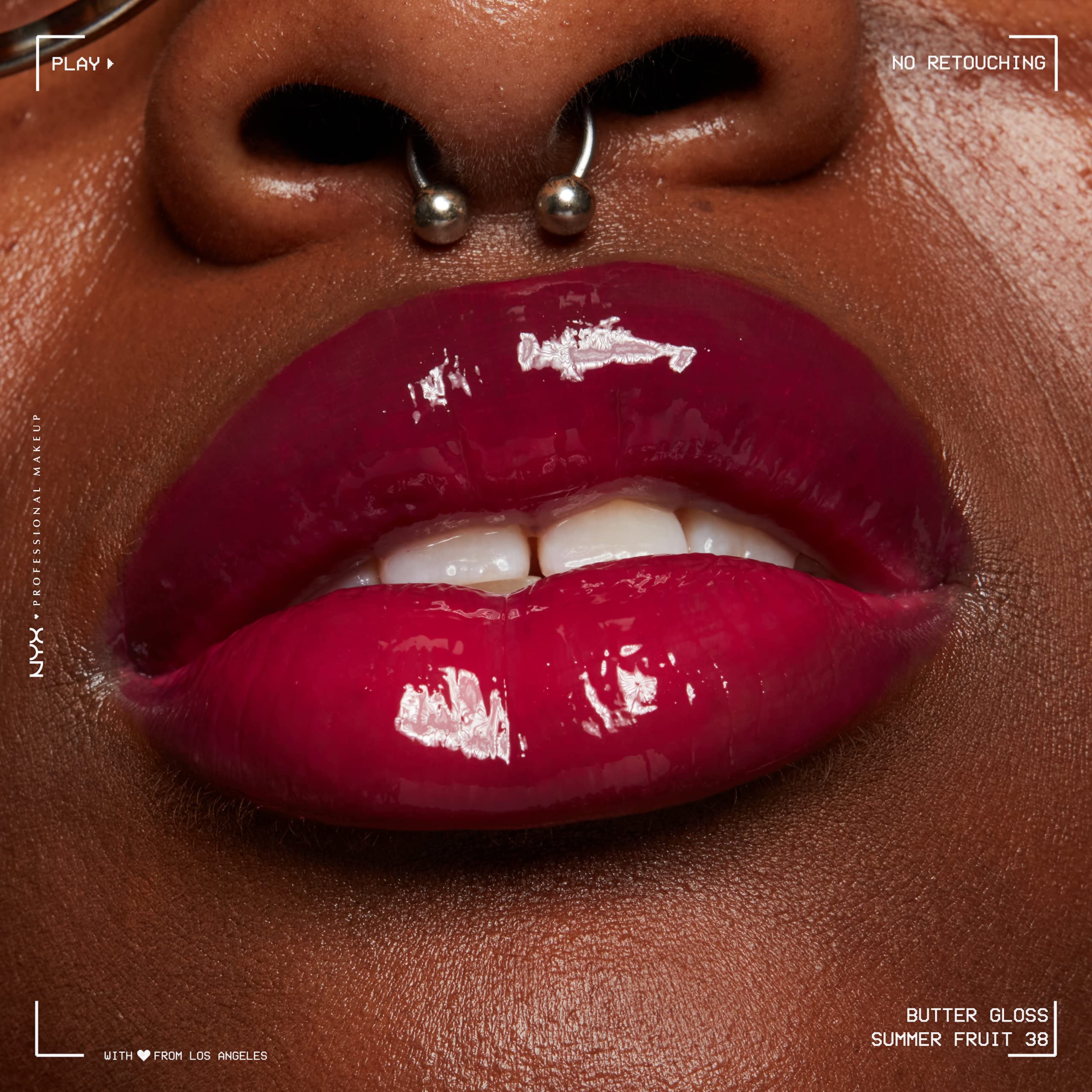 Hero shot invites beauty lovers to explore NYX Butter Gloss shades