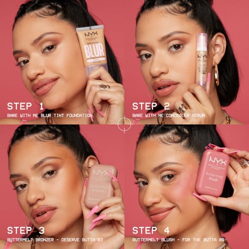 NYX Buttermelt Blush vegano y libre de crueldad