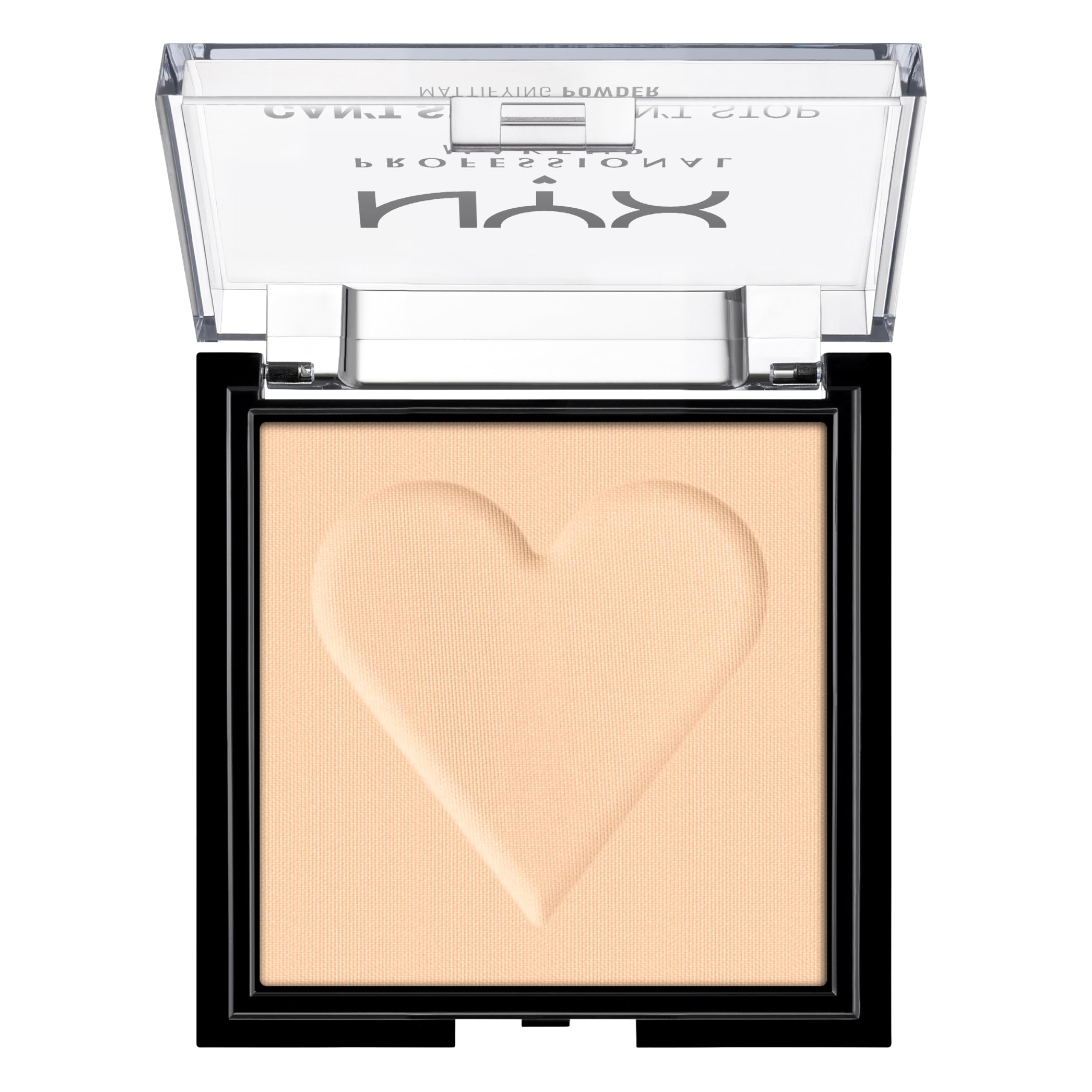 NYX Can't Stop Won't Stop Cobertura ligera para aspecto natural sin peso.