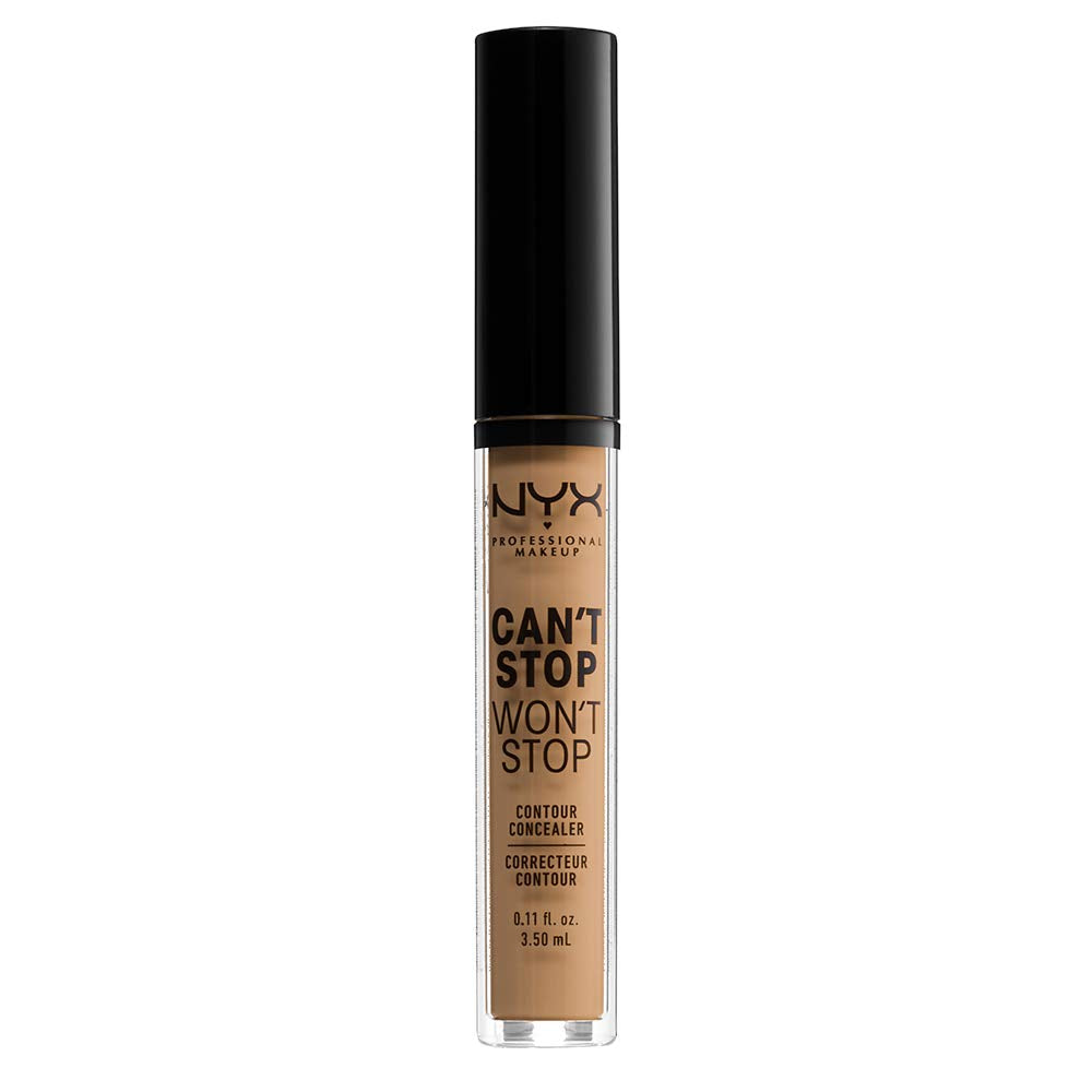 Cruelty-free NYX Can't Stop Won't Stop Concealer brand commitment.