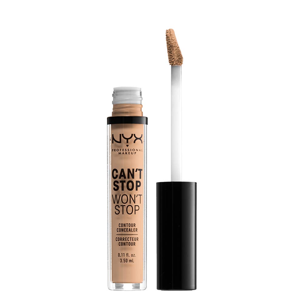 NYX Can't Stop Won't Stop contour concealer bottle-pump for precise application