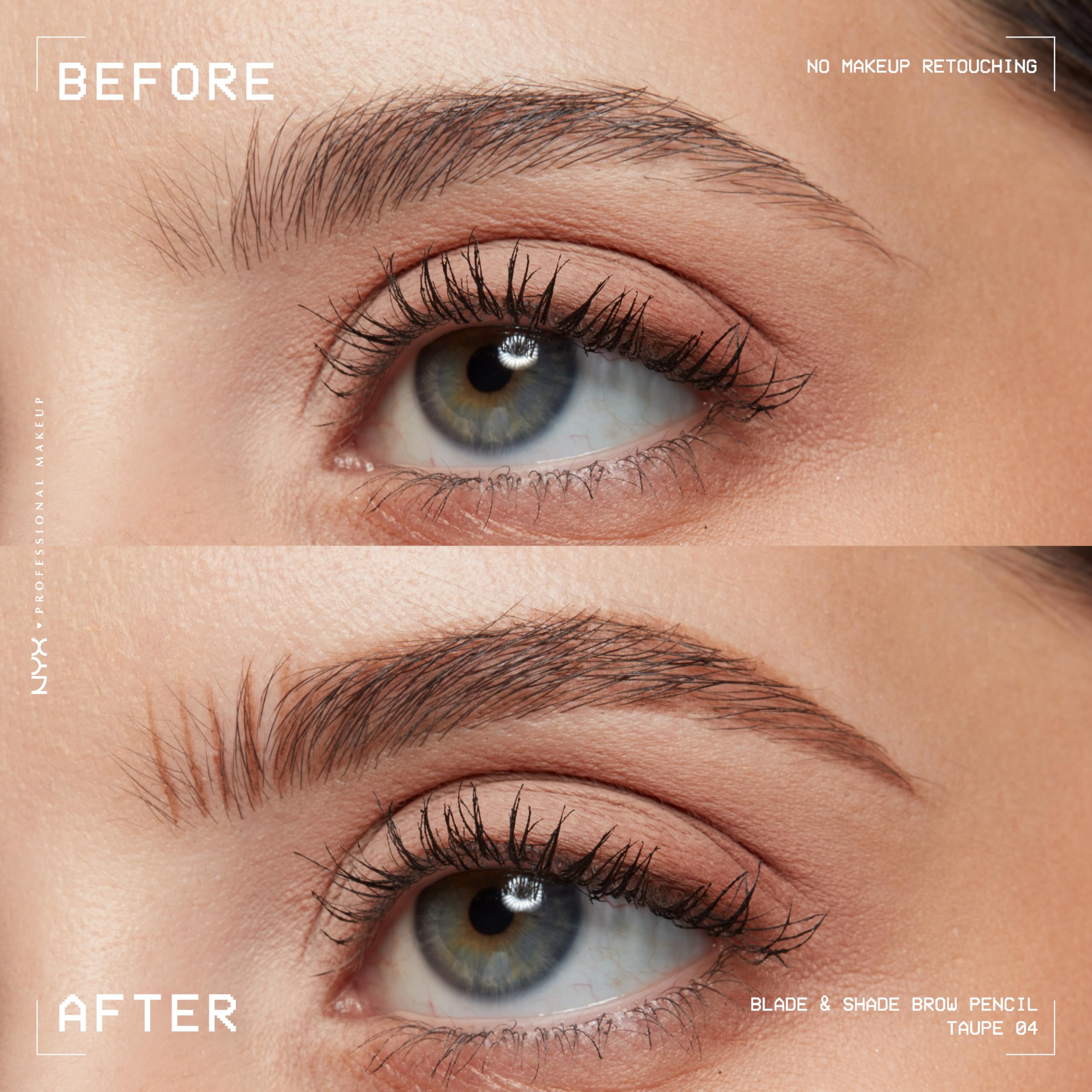 NYX cejas dos-en-uno: aplicación rápida y precisión.