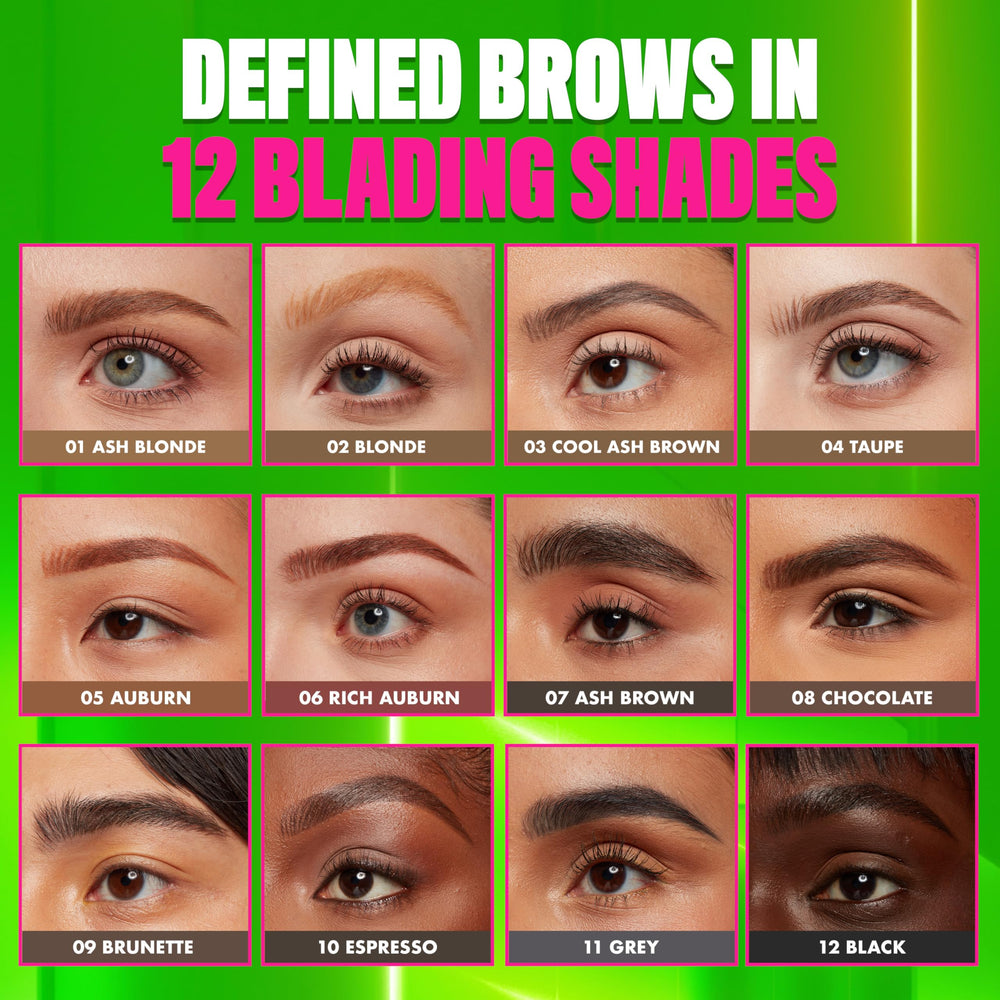 Hasta 16 horas de durabilidad para cejas sin retoques.