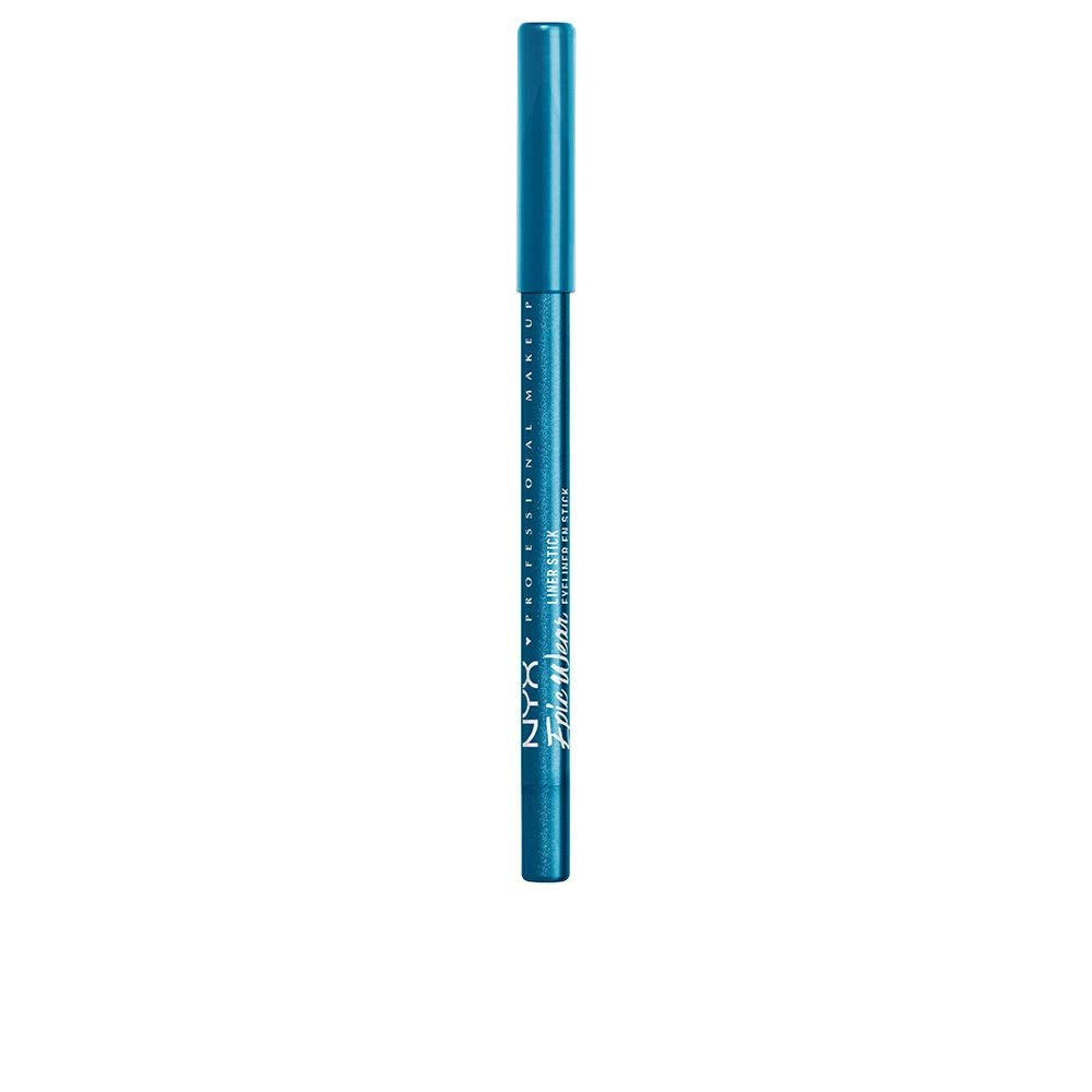 NYX delineador Turquesa Tormenta: delineado intenso y duradero para looks gráficos.