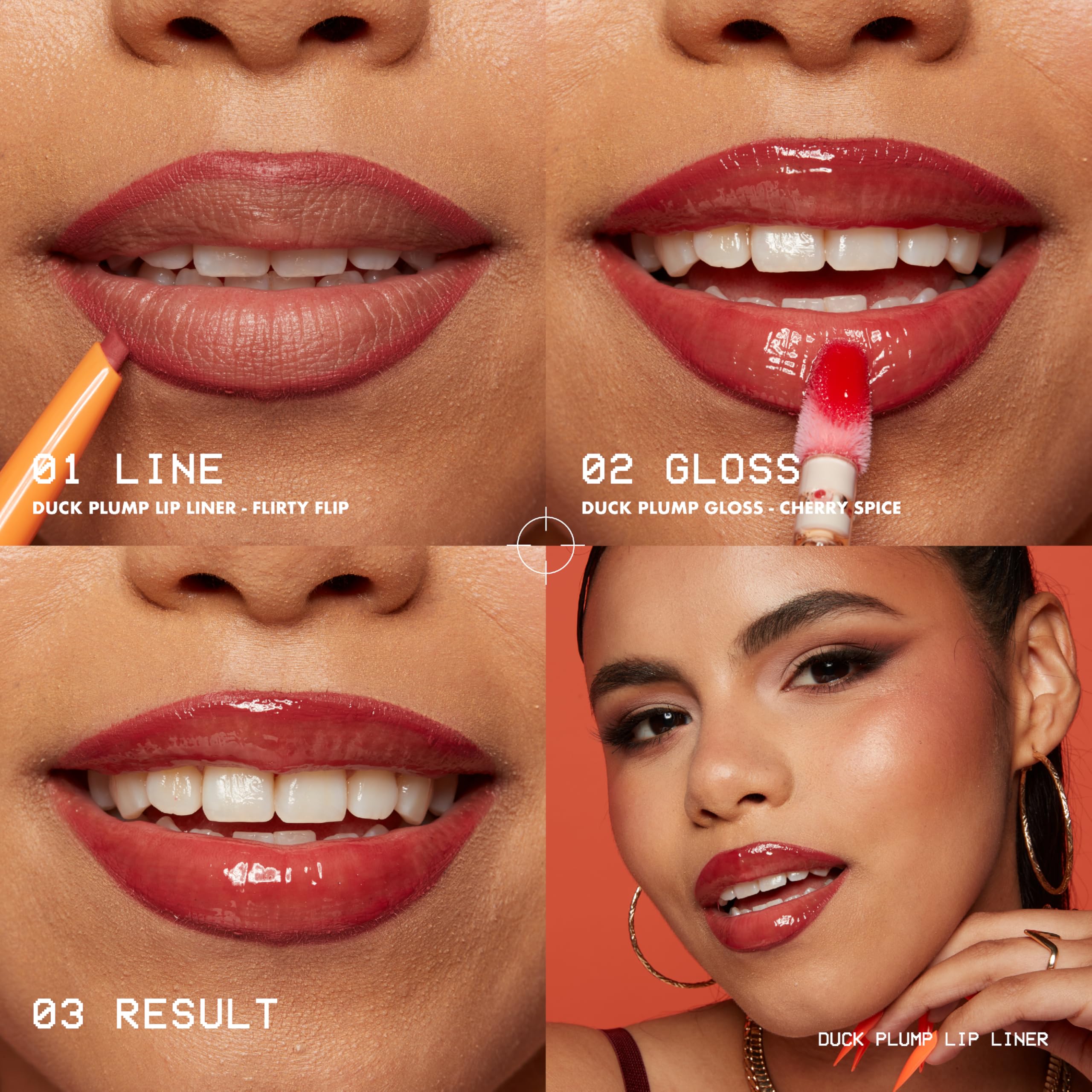 NYX Duck Plump delineador para labios con definición precisa y acabado duradero.