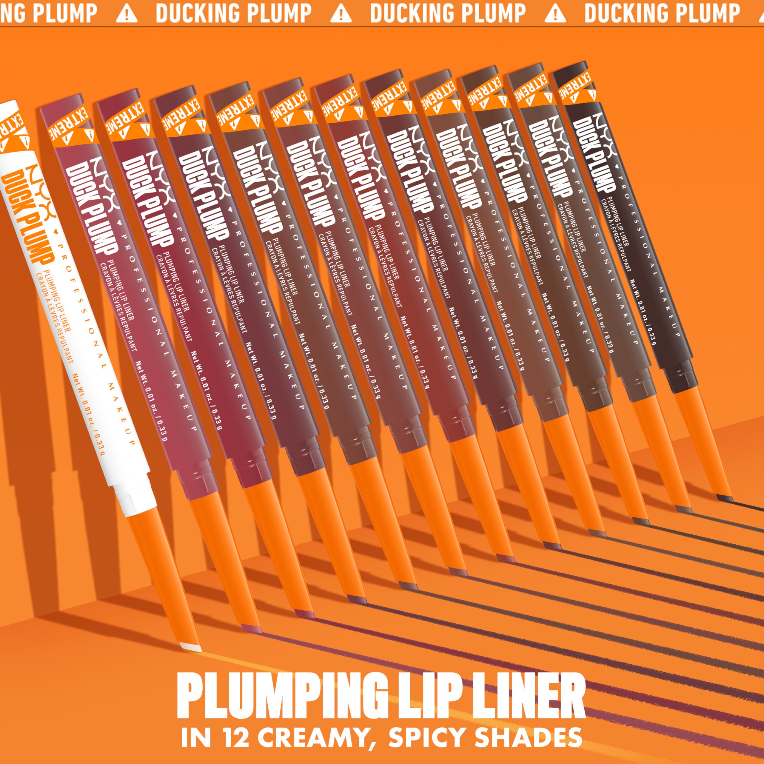 NYX Duck Plump delineador labial tono taupe permite perfilar y rellenar