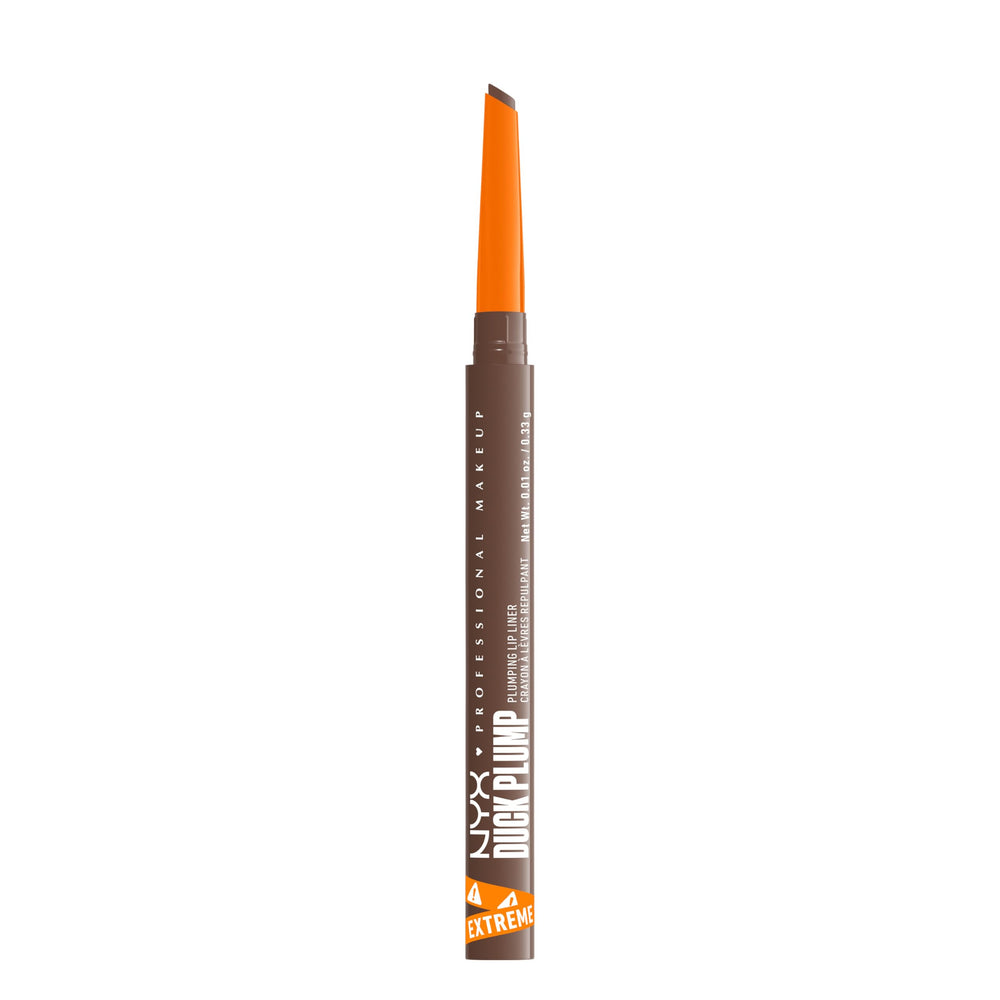 NYX Duck Plump delineador labial taupe para contorno preciso y acabado mate