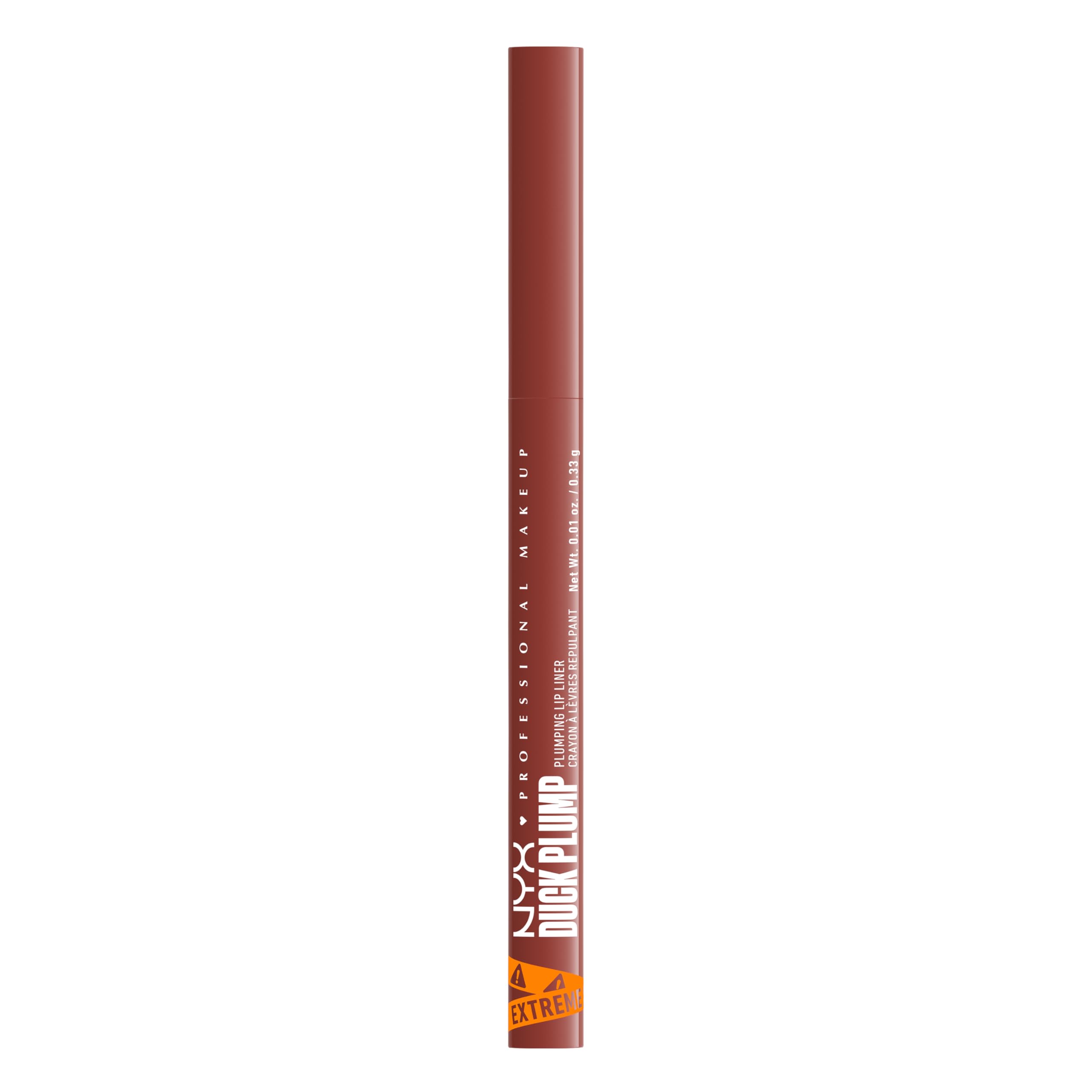 NYX Duck Plump delineador labial aplicación rápida y limpia.