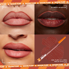 NYX Duck Plump delineador labial trazo suave para definición precisa.