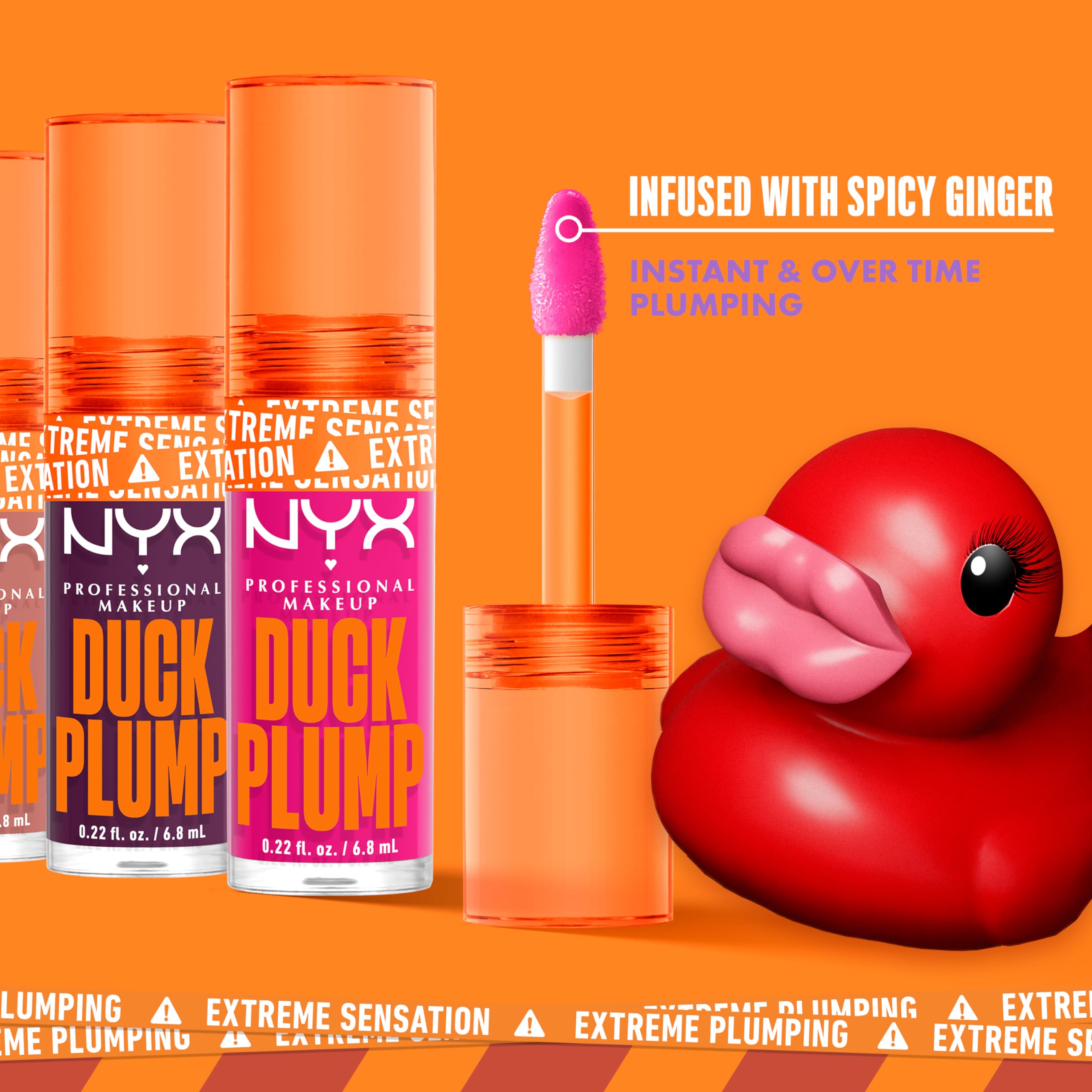 NYX Duck Plump envase compacto para retoques rápidos