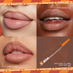 Duck Plump de NYX Professional Makeup perfilador labial en acción para contorno estable
