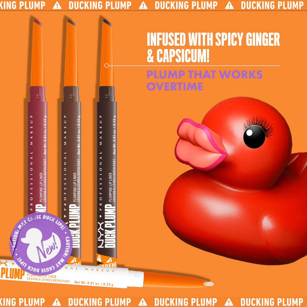 Lápiz labial mate Duck Plump en tono Beige Boost para look diario