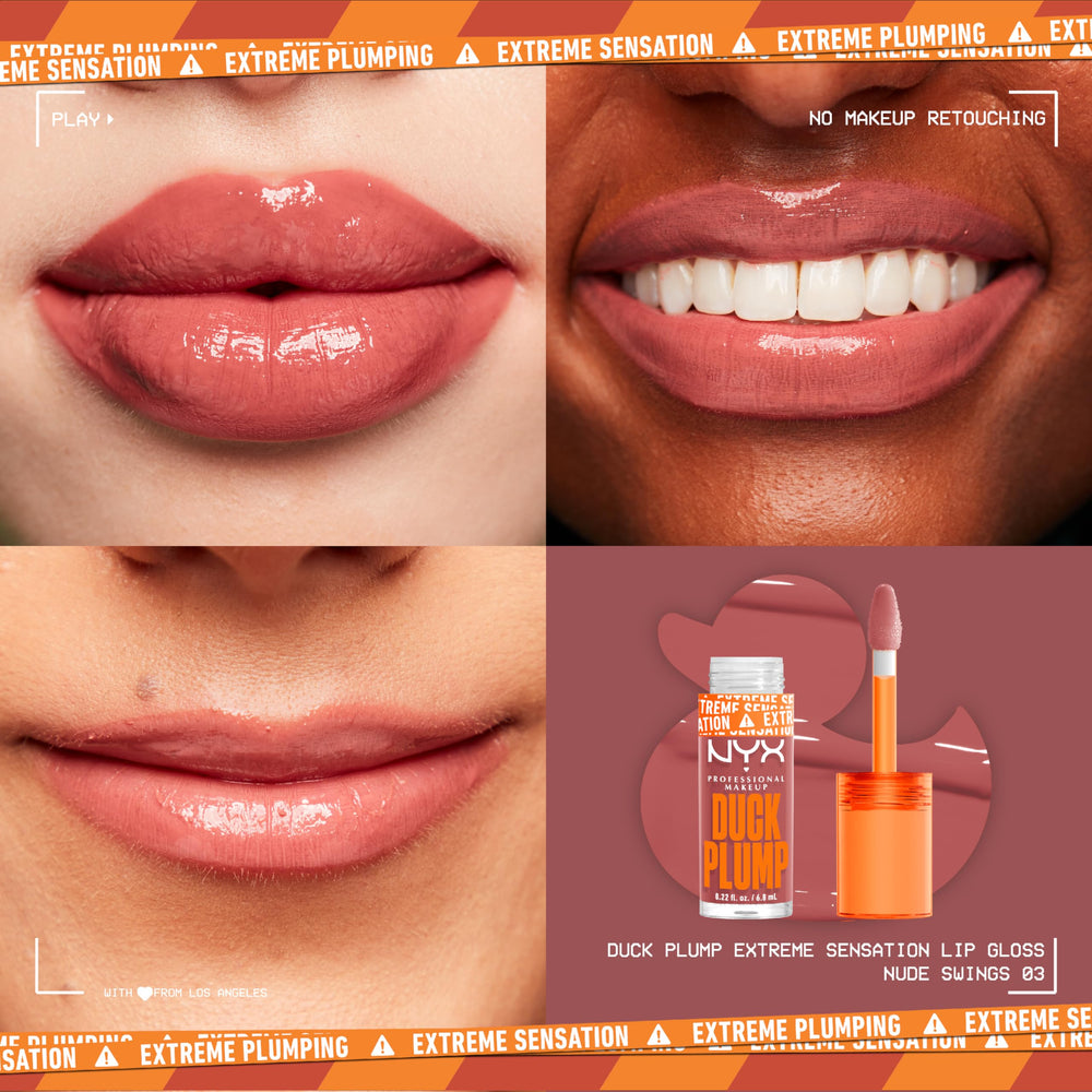 NYX Duck Plump 18 tonos pigmentados para variedad de estilos