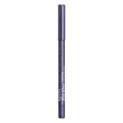 Delineador morado resistente al agua para jornadas largas