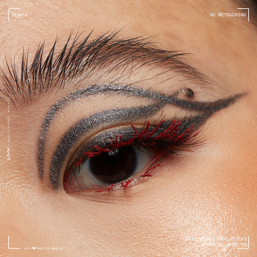 NYX Epic Wear Liner Stick Gunmetal Gaze: delineado firme y definido para cualquier ocasión