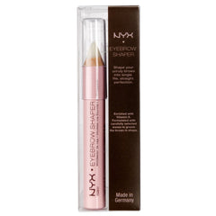 NYX Eye Brow Shaper Wax application demonstrates precise shaping with a smooth glide.