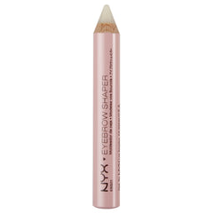 NYX Eye Brow Shaper Wax bottle showing natural hold with conditioning vitamin E.