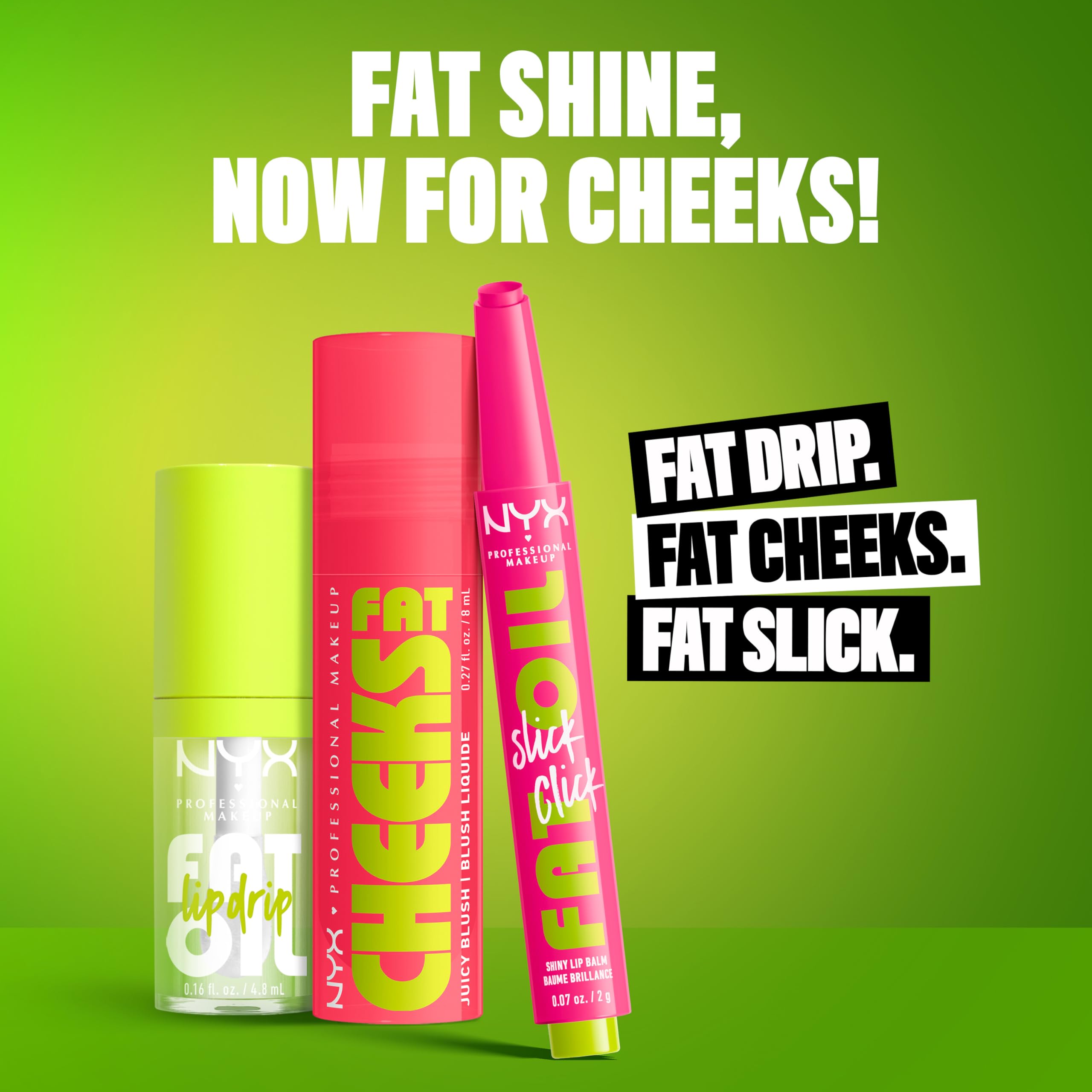 NYX Fat Cheeks Liquid Blush packaging is portable and cruelty-free.