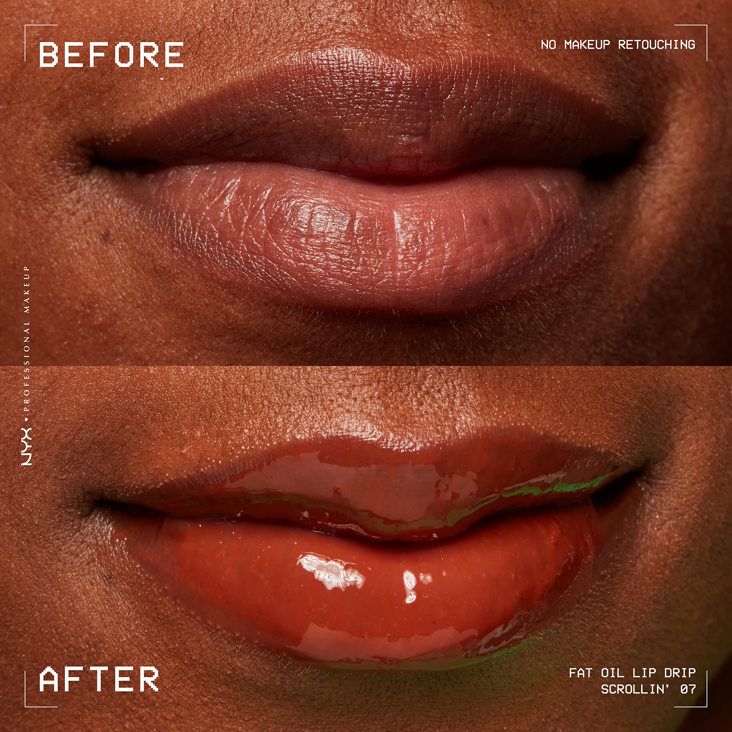 NYX Fat Oil Lip Drip, acabado brillante para efecto glass suave.