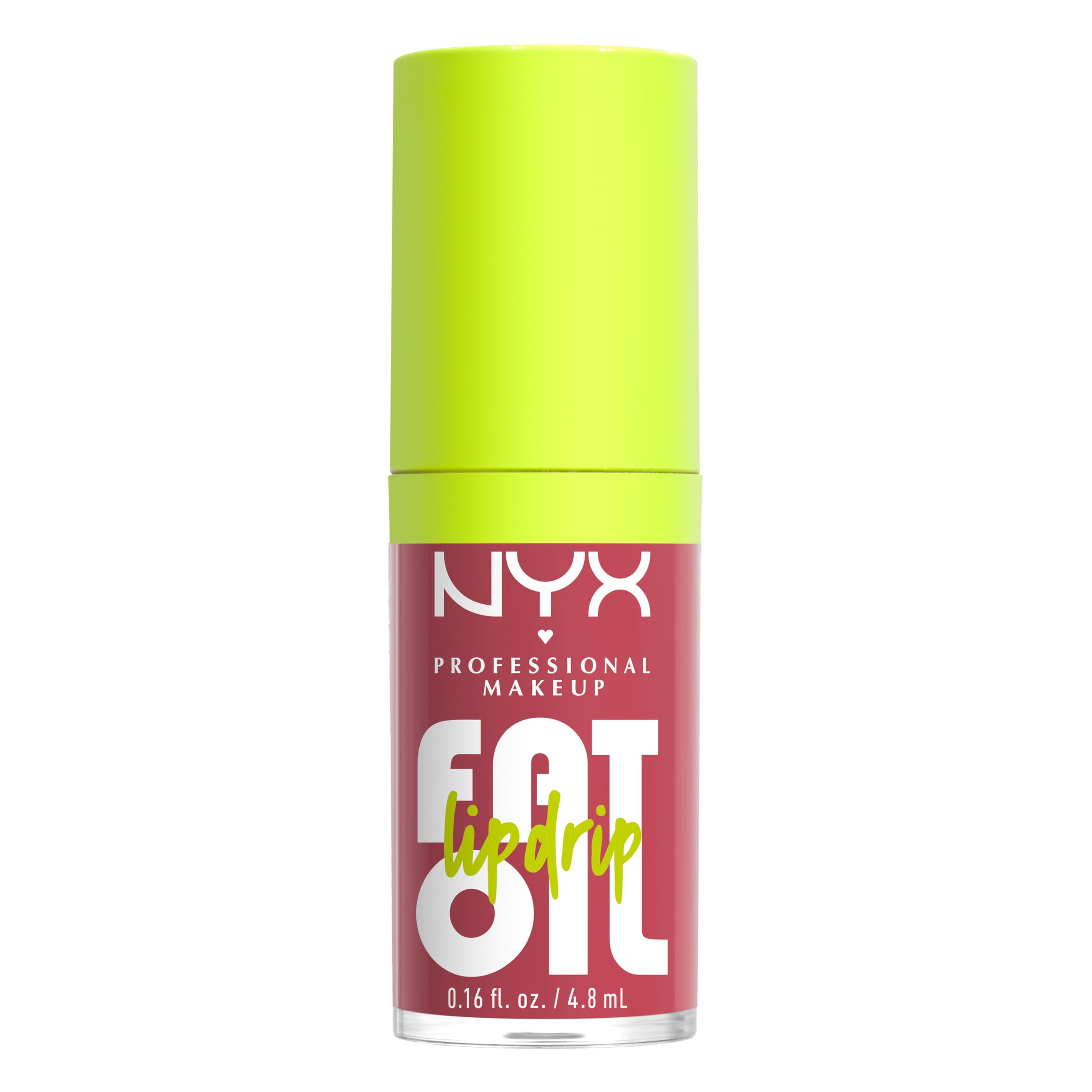 NYX Fat Oil Lip Drip empaque práctico para retoques.