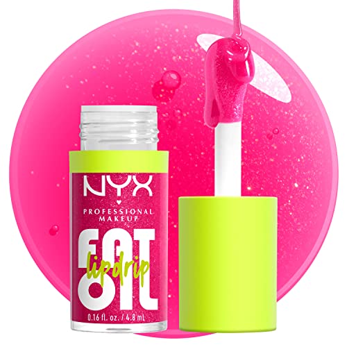 NYX Fat Oil Lip Drip layered with other lip products for added intensity.