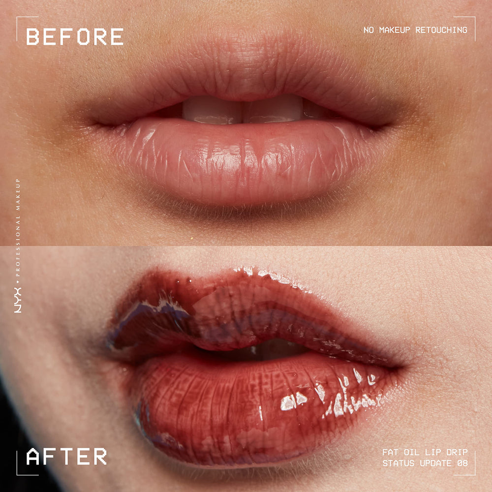Sleek NYX Lip Drip tube for on the go.
