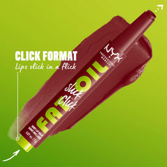 NYX Fat Oil Slick Click: pigmentos suaves en 12 tonos para diario.