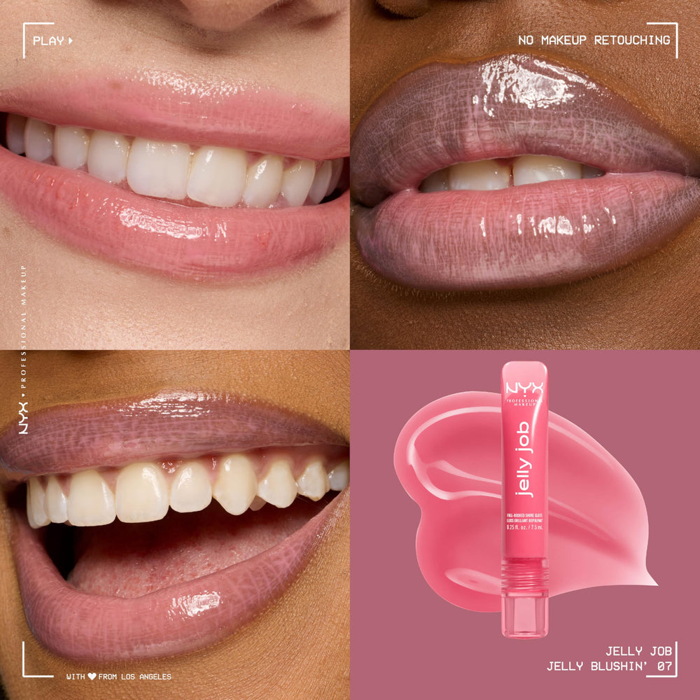 NYX Jelly Job aplicador suave y preciso para cobertura uniforme