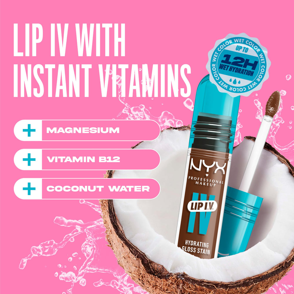 Labios con brillo y tinte duradero gracias a Lip IV