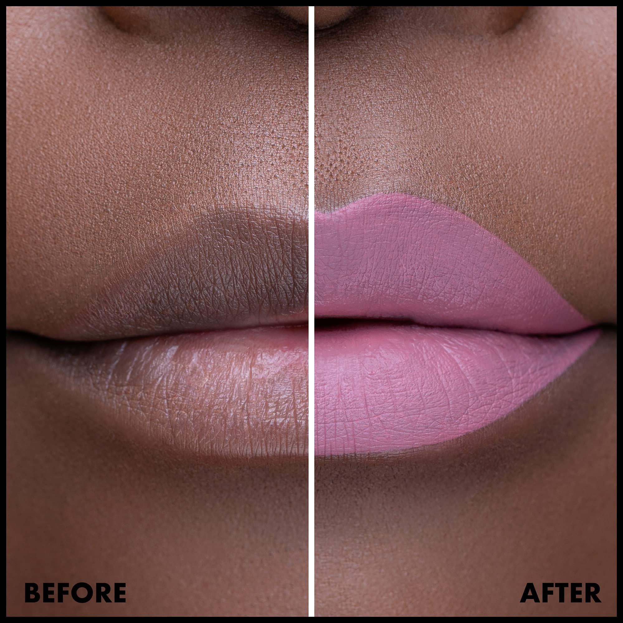 Acabado mate de NYX Lip Lingerie XXL Matte para realzar el contorno.