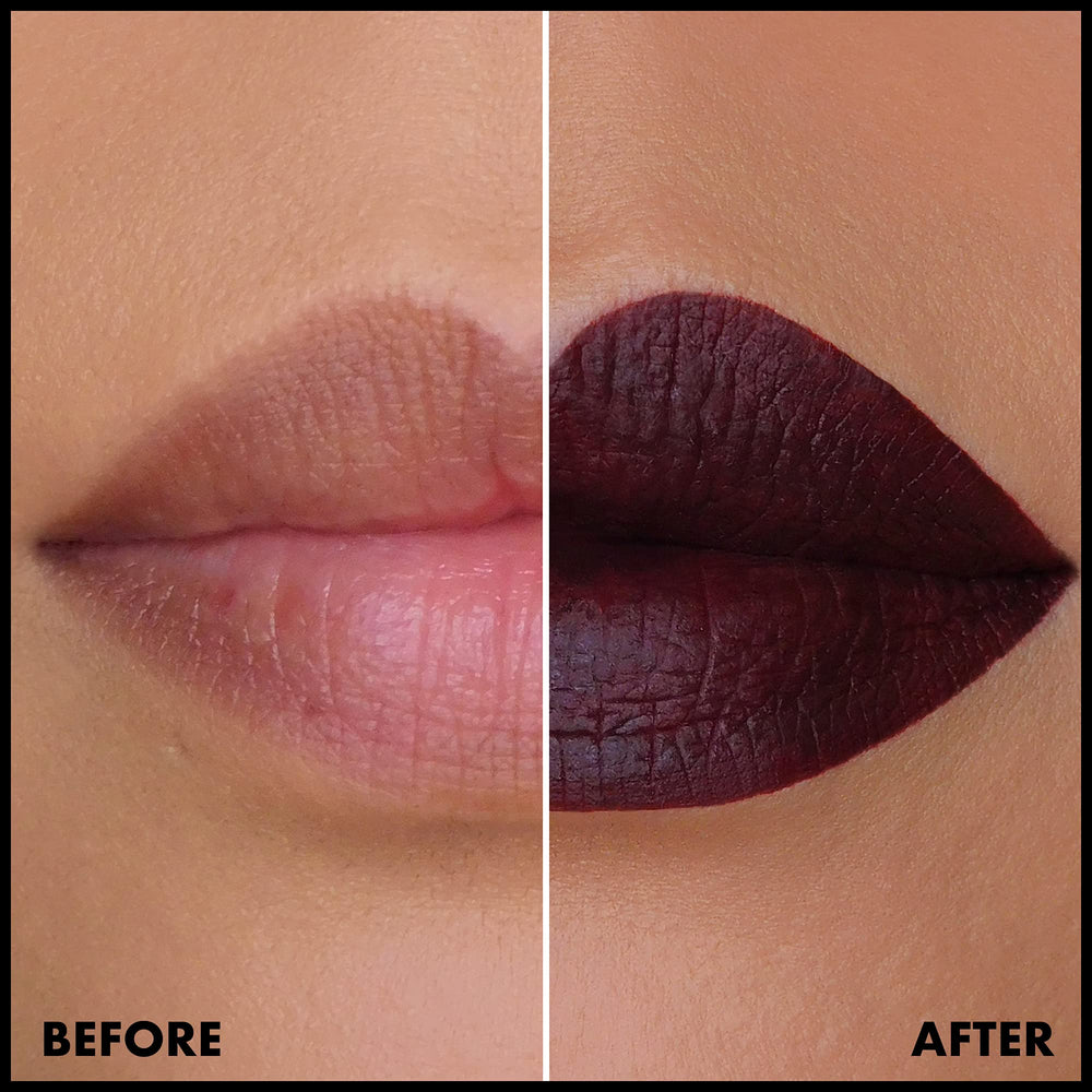 Duración de hasta 16 horas en labios.