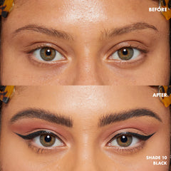 NYX Lift y Snatch - aplicador microbrocha para cejas, resultado natural.