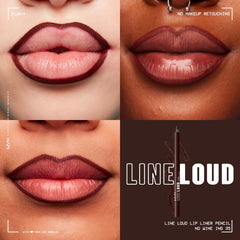 NYX Line Loud Lip Liner: textura cremosa que desliza sin esfuerzo sobre los labios.