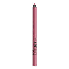 NYX Line Loud Lip Pencil Trophy Life creates bold mauve pout with smooth transfer-resistant color.