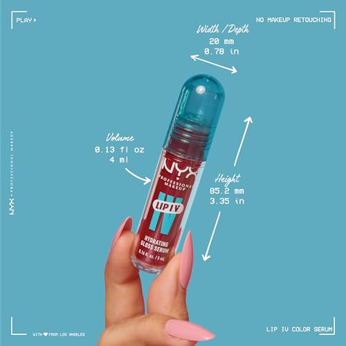 NYX Lip IV, formato compacto, ideal para retoques en cualquier lugar.