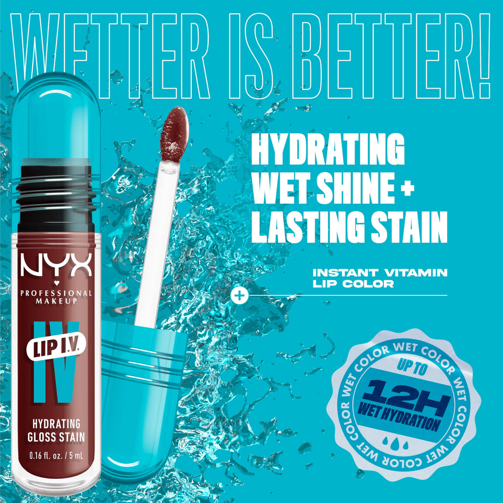 NYX Lip IV con Magnesio y Vitamina B12 para cuidado ligero