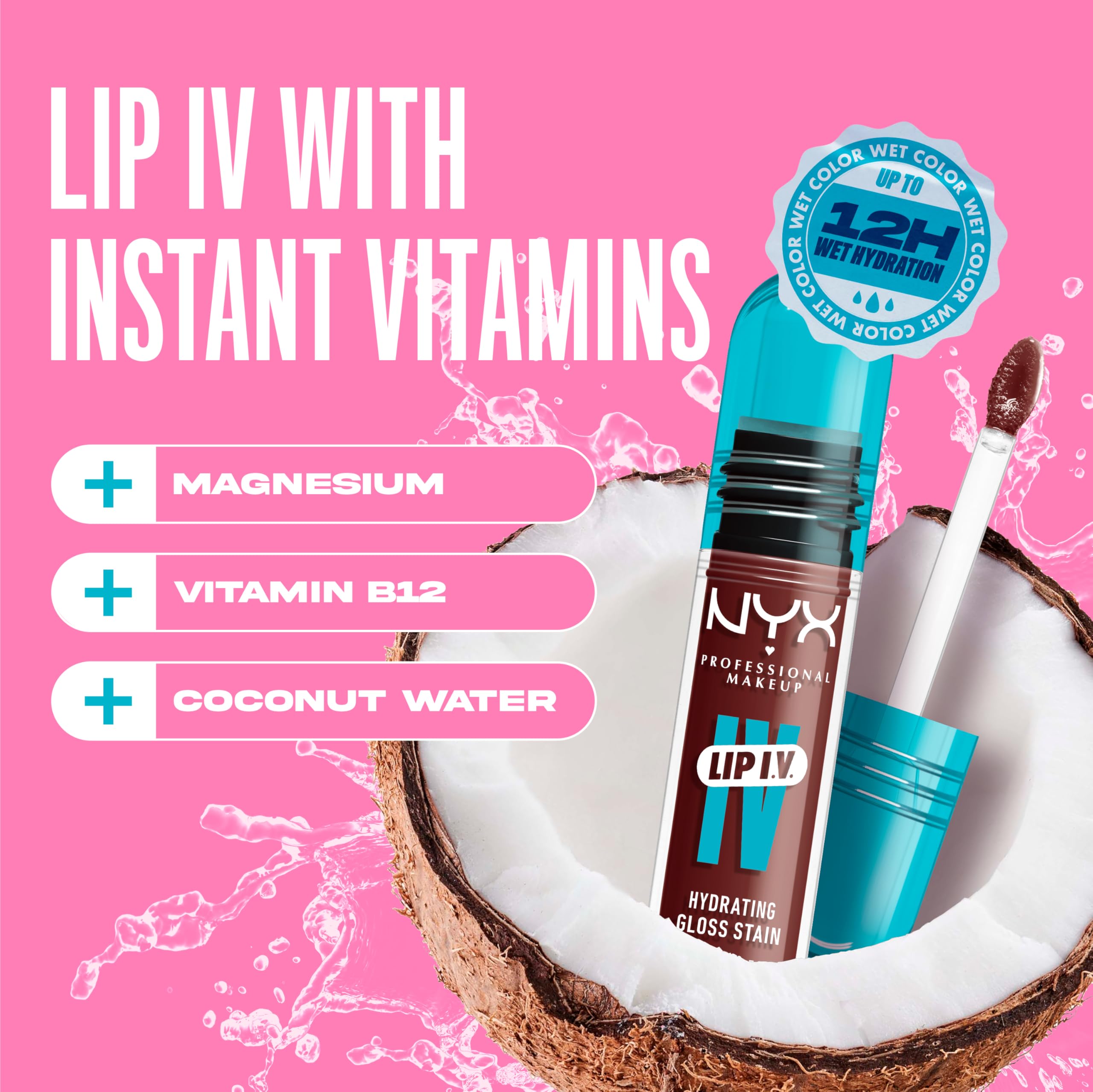 NYX Lip IV pigmentos ligeros crean color duradero sin sensación pegajosa