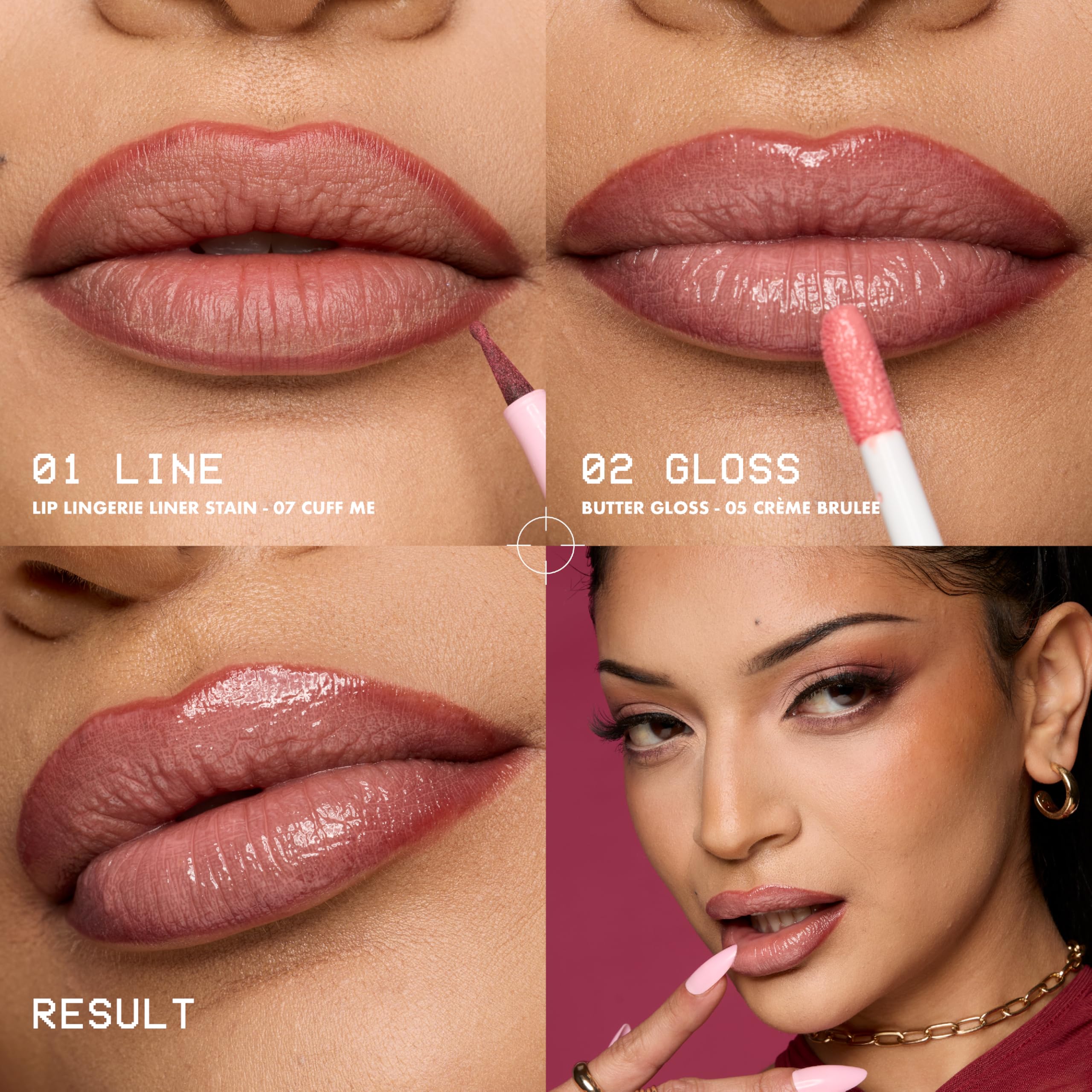 Nyx Lip Lingerie Stain Sin transfer: pigmento que se queda en su lugar.