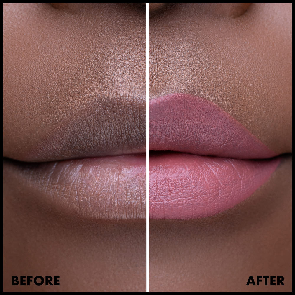 NYX Lip Lingerie XXL Matte: color en el centro de labios realza el look.