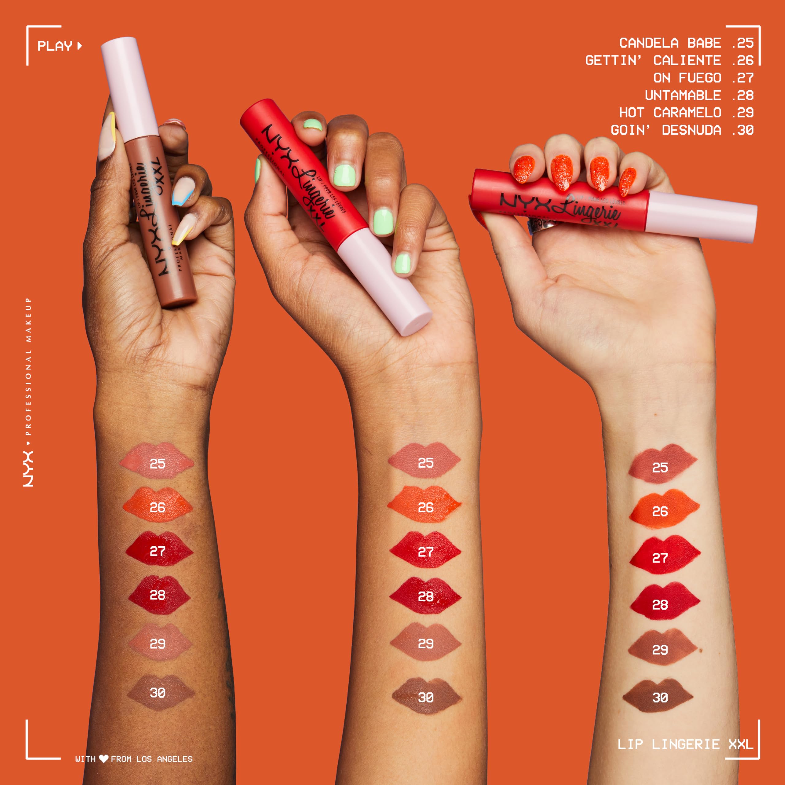 Cruelty-free emblem beside NYX Lip Lingerie XXL Matte lipstick