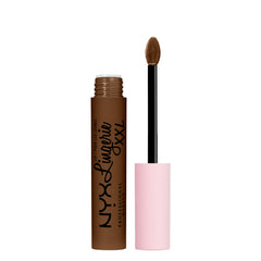 NYX Lip Lingerie XXL bottle in Goin Desnuda, rich matte shade for all day wear.