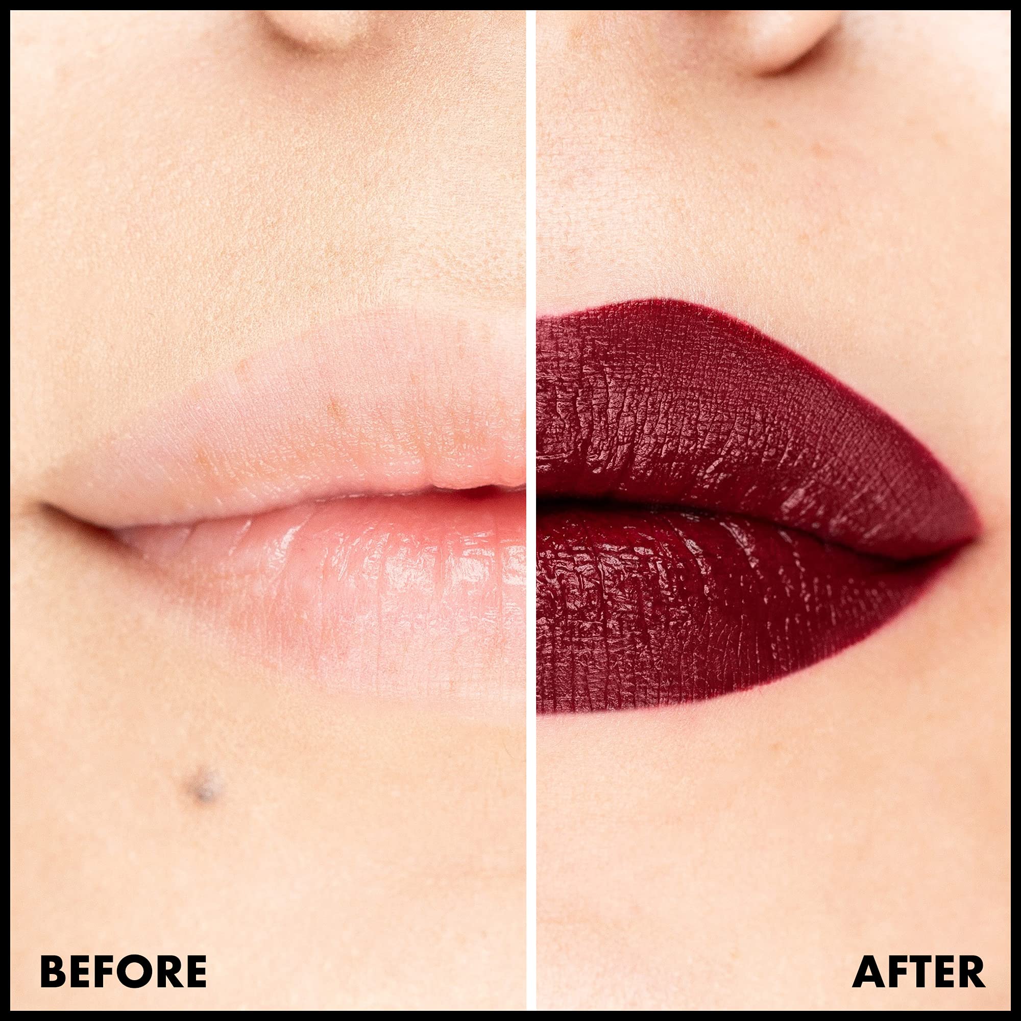 Acabado mate resistente hasta 16 horas con Lip Lingerie XXL