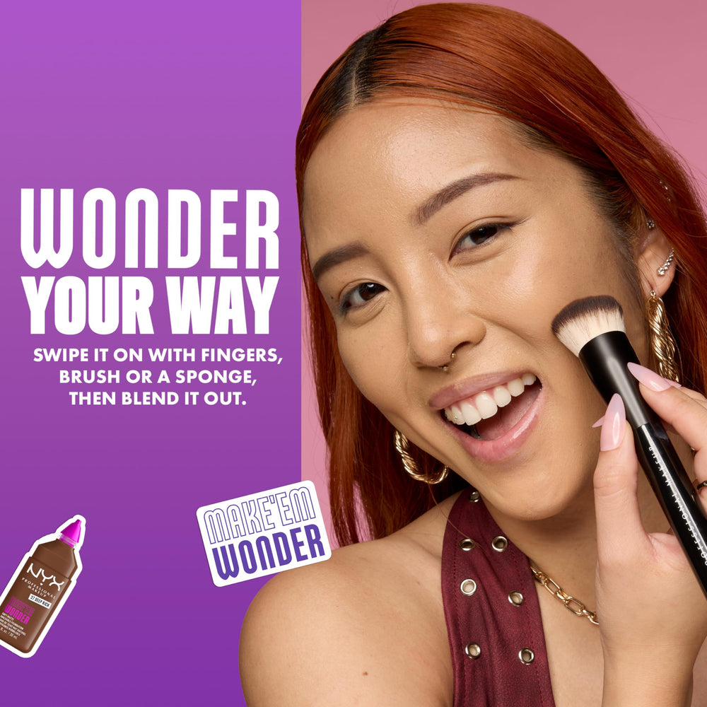 NYX Make 'Em Wonder: fórmula resistente al sudor para días activos