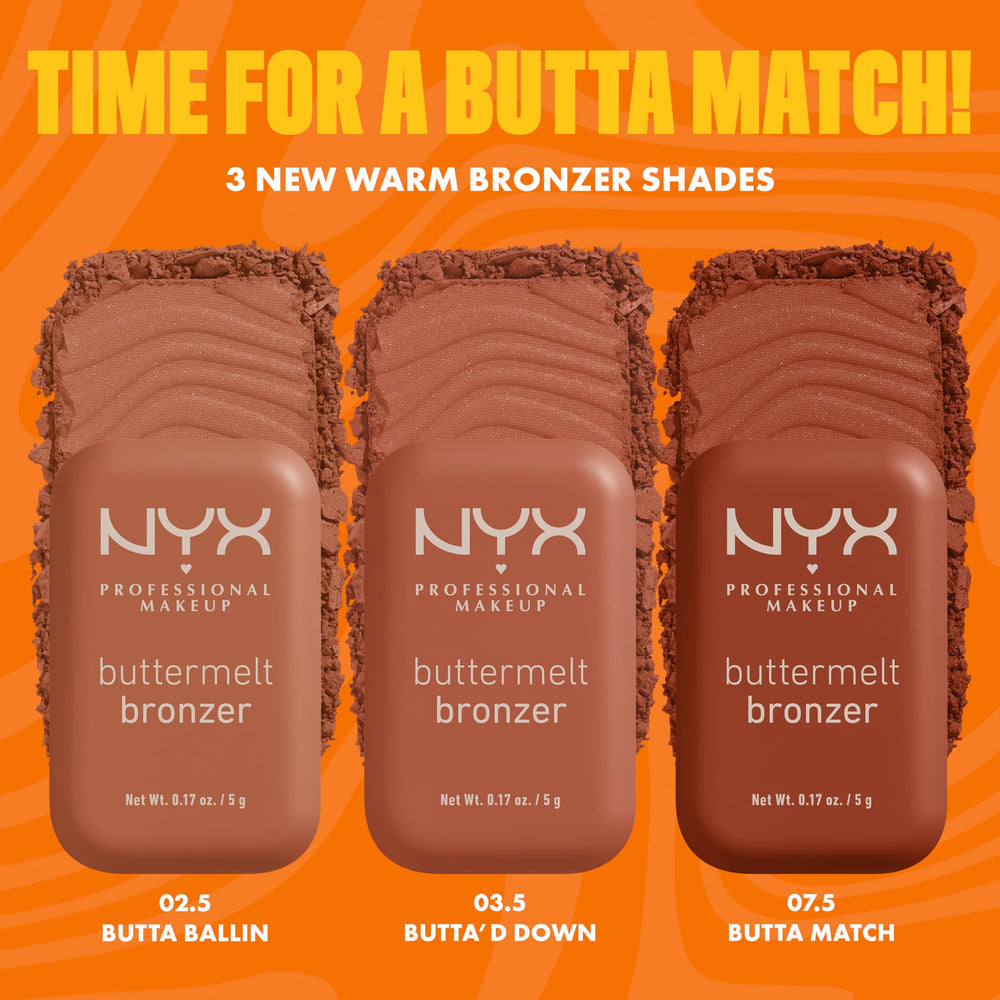 Difuminado en mandíbula con bronceador Buttermelt para tono suave.