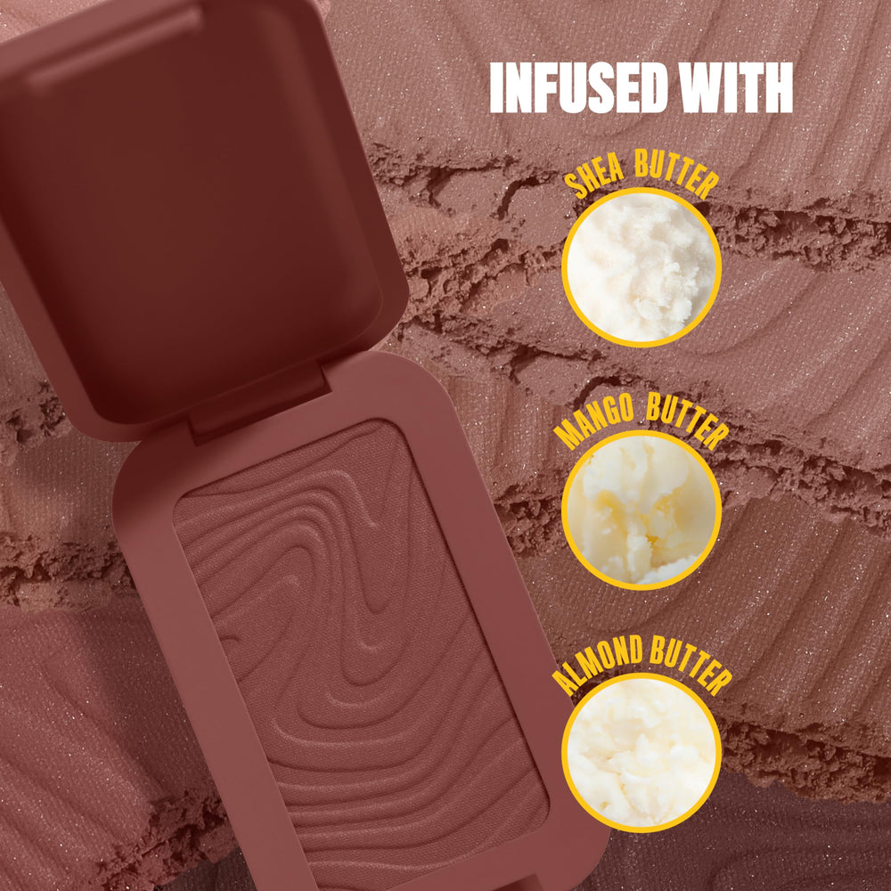 Bronceador Buttermelt NYX en empaque, textura cremosa al tacto.