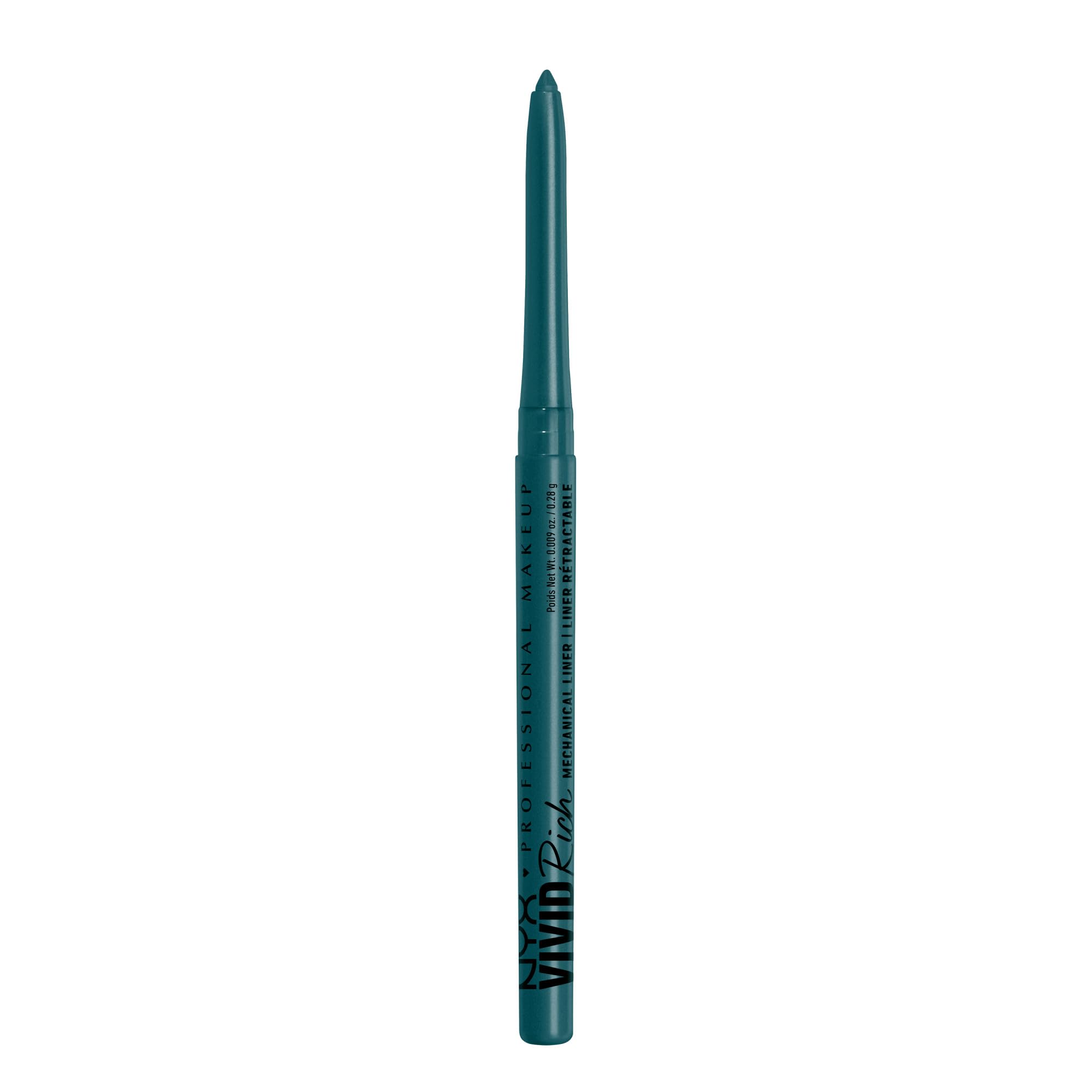 NYX Lápiz mecánico para ojos, sueño aguamarina: delineado suave y color intenso para ojos.