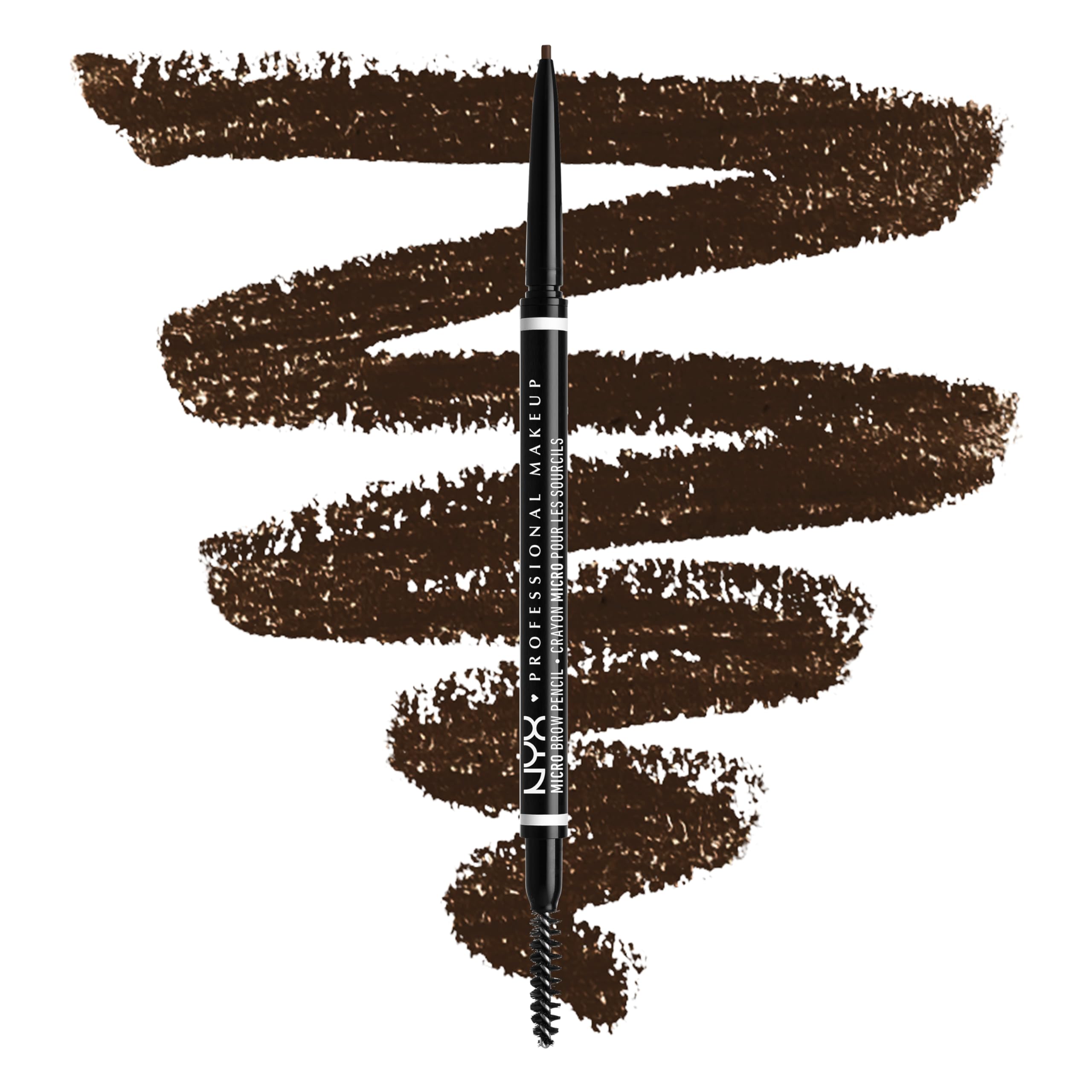 NYX Micro Brow Pencil Espresso para delineado natural y duradero